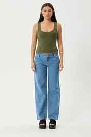 Laden - Rib Singlet | Afends