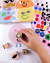 Stamp Kit - Cool Faces
