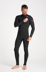 NUWAVE SESSION 3:2 CHEST ZIP STEAMER WETSUIT | C- Skins