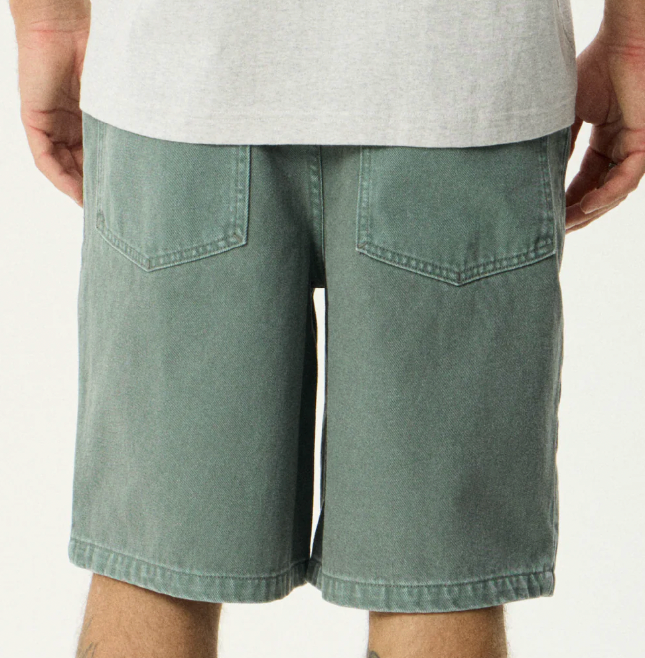Lil C- Denim Baggy Short 22" Denim Baggy Short 22" | Afends