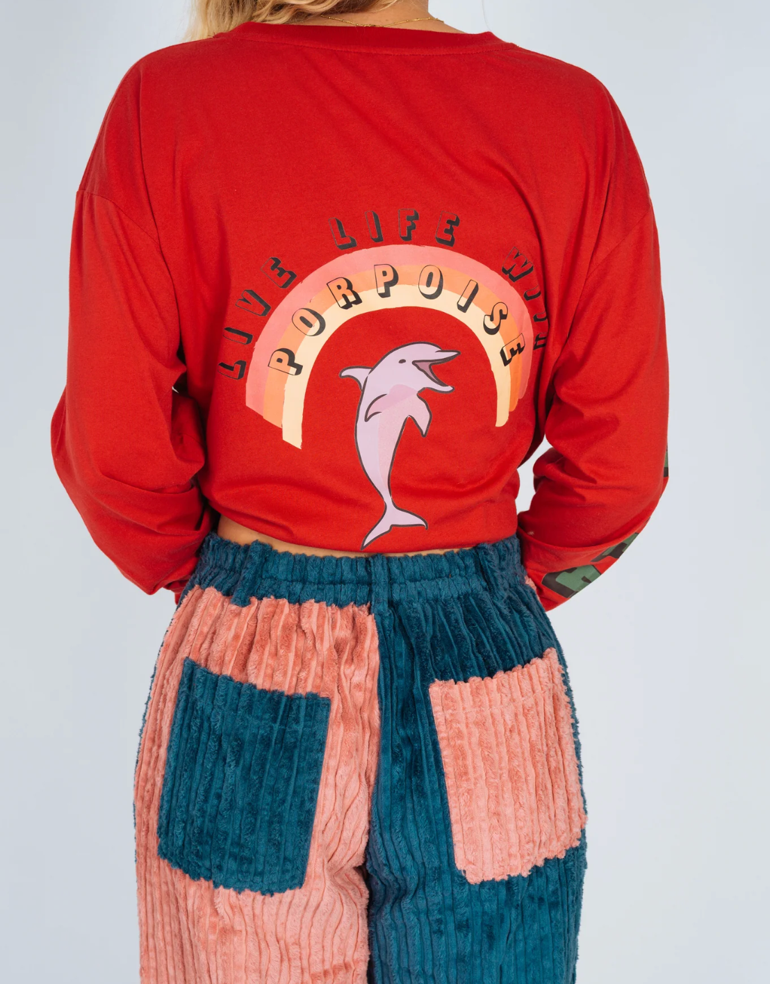 ‘Live Life With Porpoise’ Tee By Bri O’Connell | Atmose