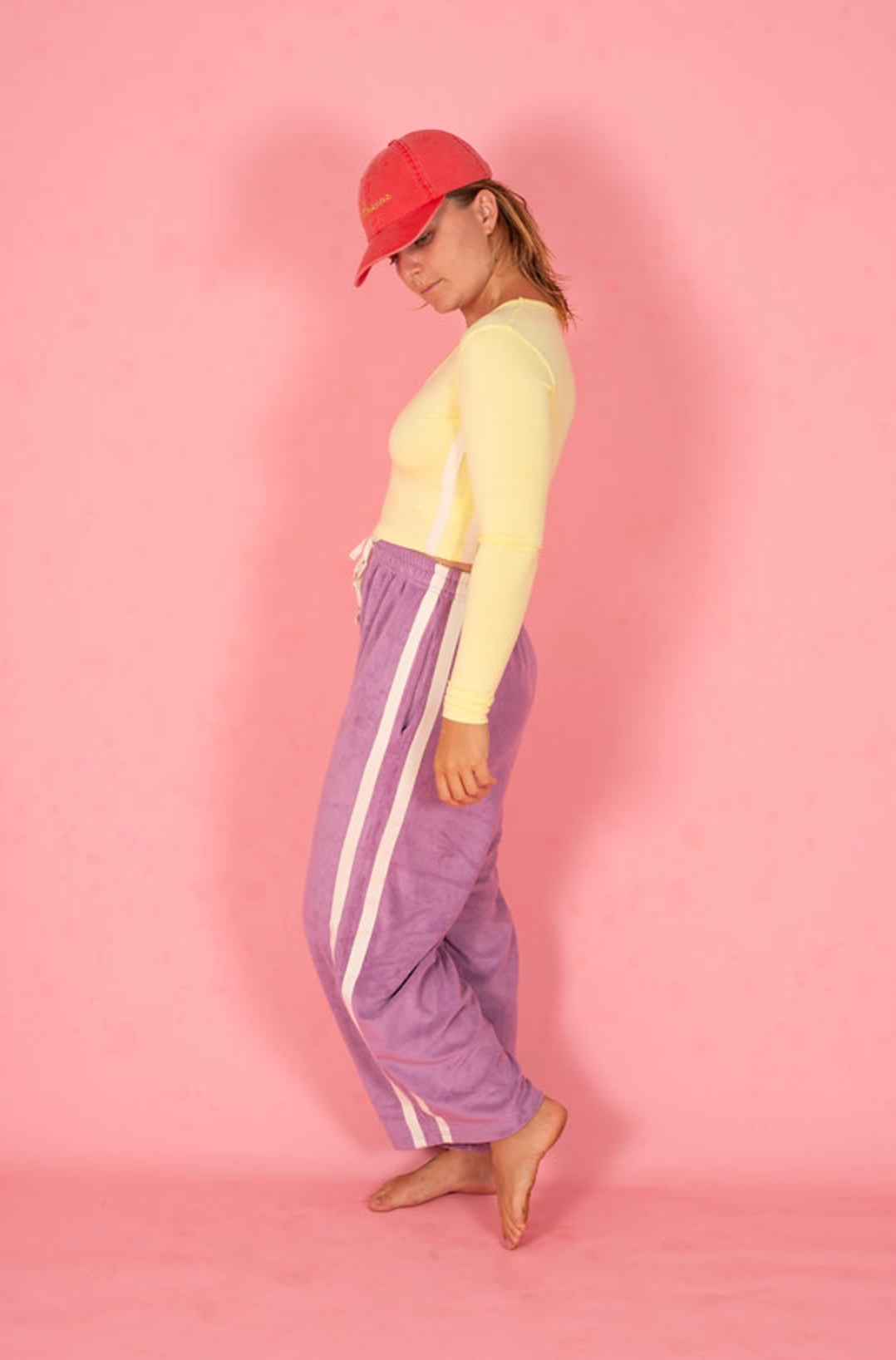 Long Sleeve Crop | Butter Yellow | Atmosea