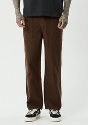 Glider Pleated Pant - Coffee | Afends