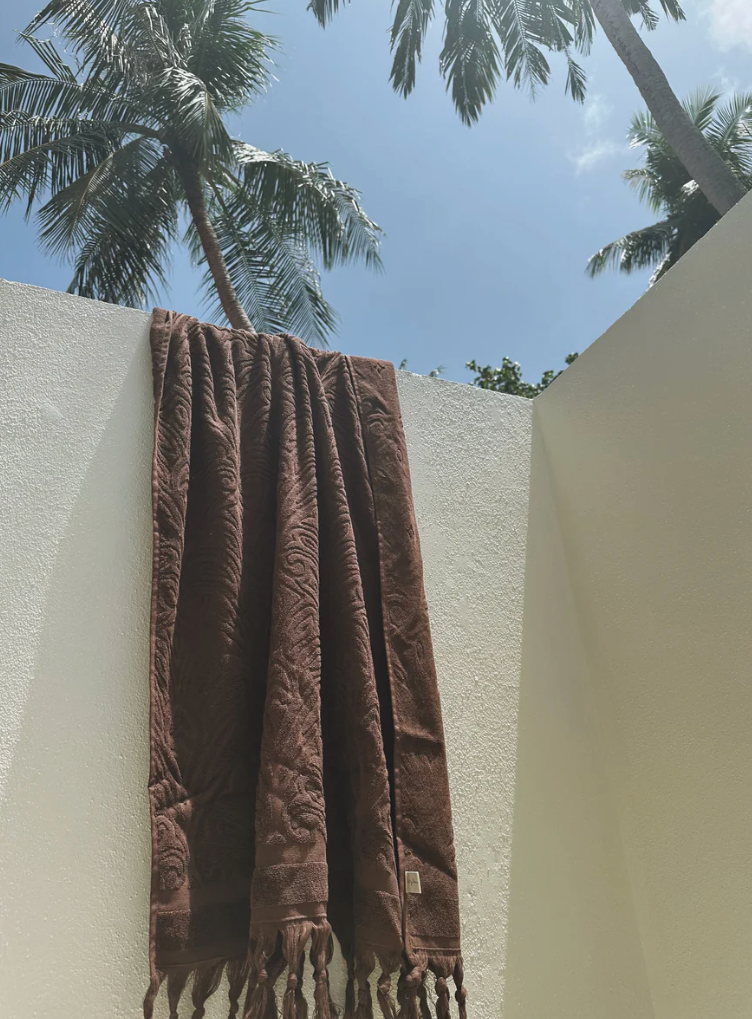 Traveller Cotton Terry Towel | Salty Shadows