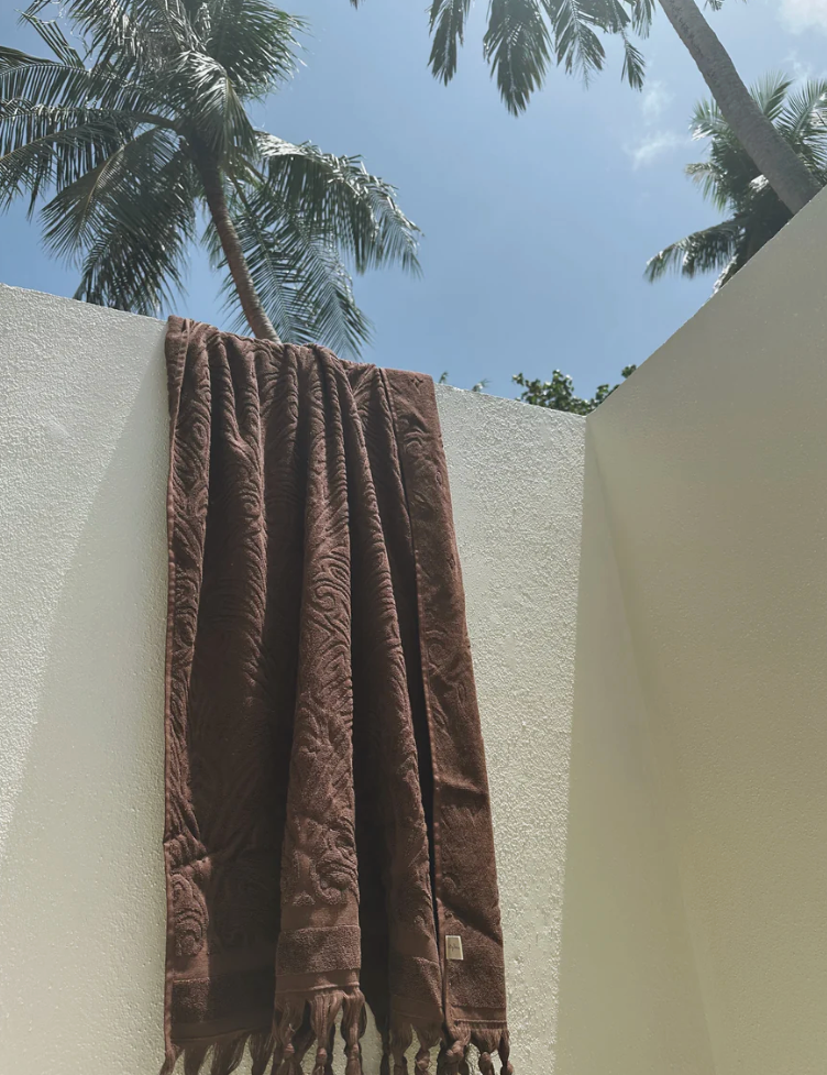 Traveller Cotton Terry Towel | Salty Shadows