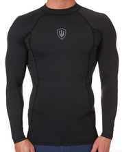 Mens Long Sleeve Fitted Rash Shirt | FK Surf