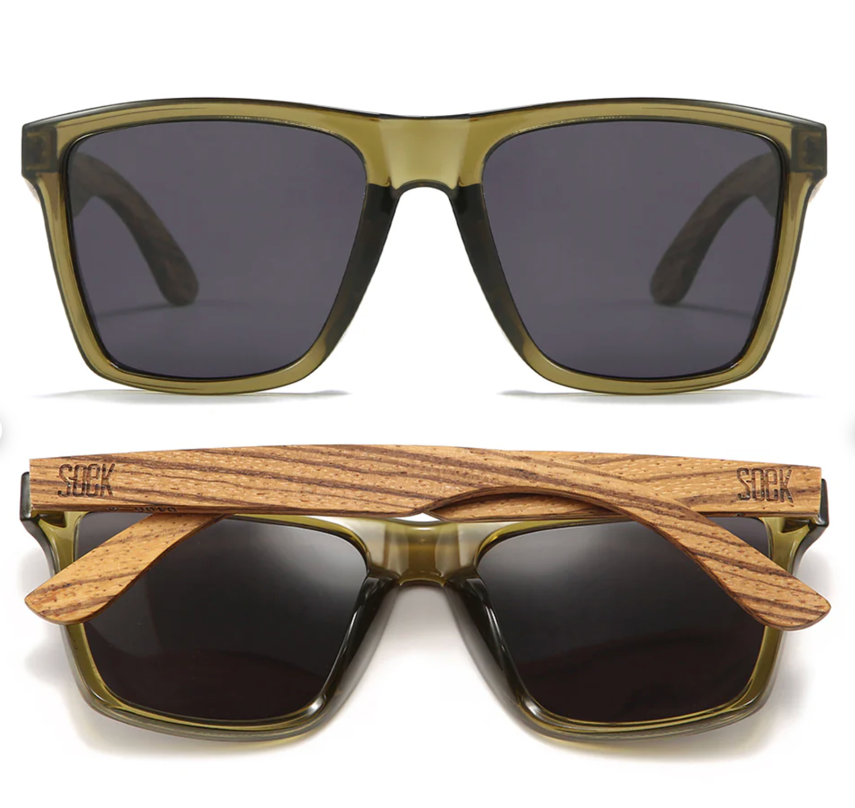 Dalton Khaki Polarised Sunglasses | Soek