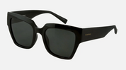 Valerie - Gloss Black Dark Grey Polarized Lens| Carve