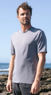C-Skins NuWave Recycled Short Sleeve Surf Tee | C-Skins