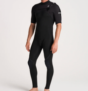 NuWave Session GBS 2:2 Short Arm Steamer - Chest Zip Wetsuit