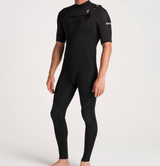 NuWave Session GBS 2:2 Short Arm Steamer - Chest Zip Wetsuit