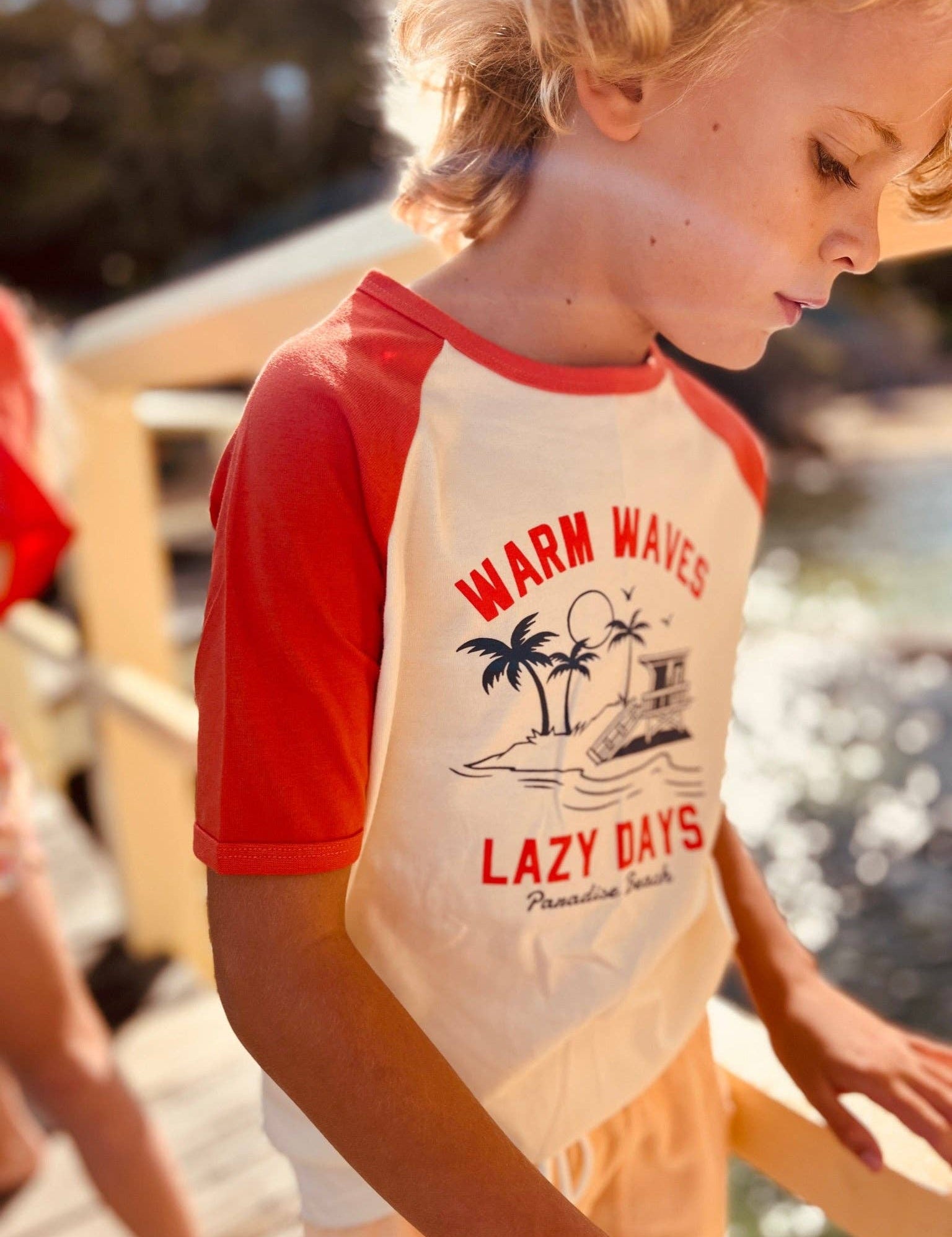 Lazy Days Ringer Tee
