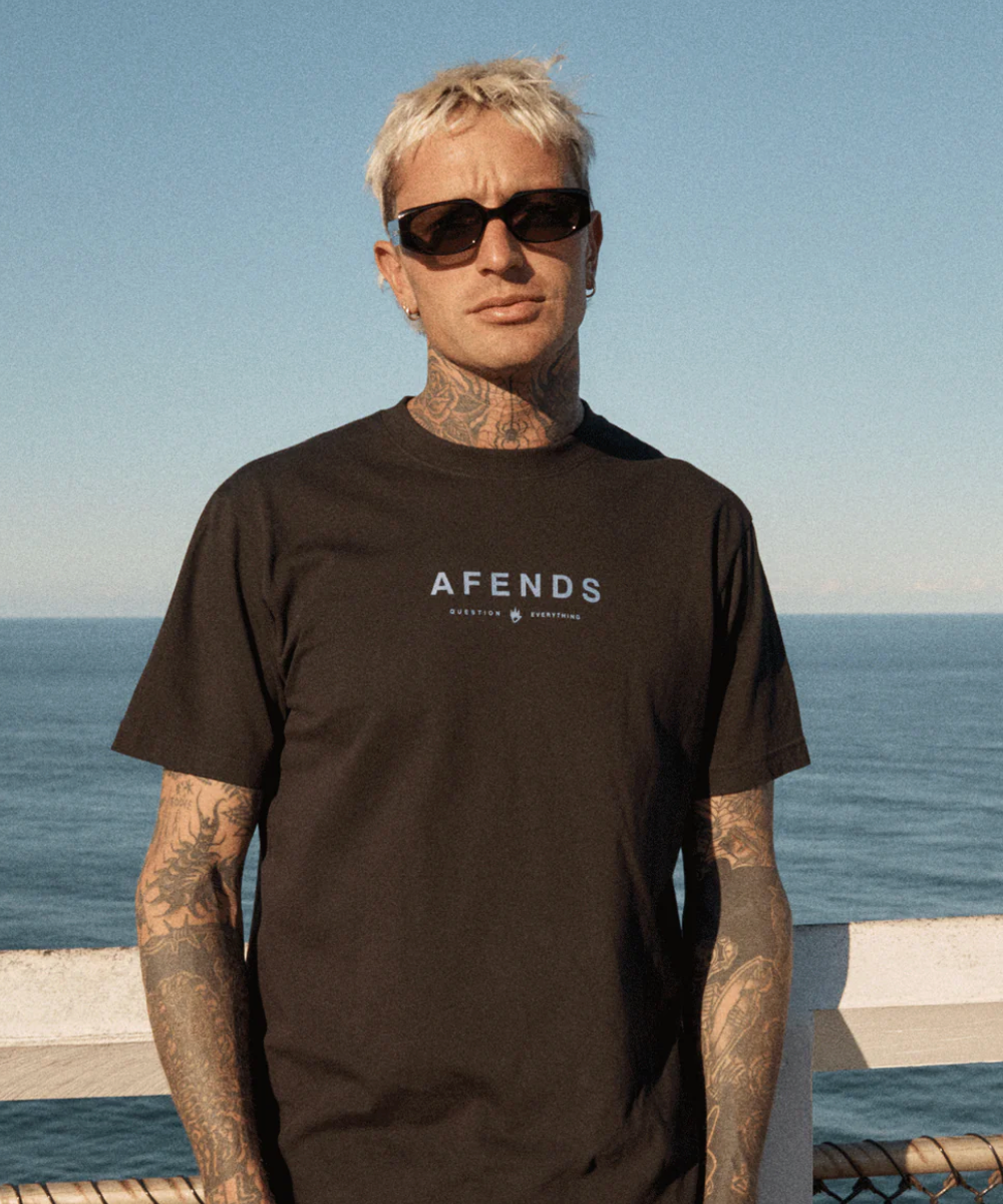 Thrown Out Retro Tee | Afends