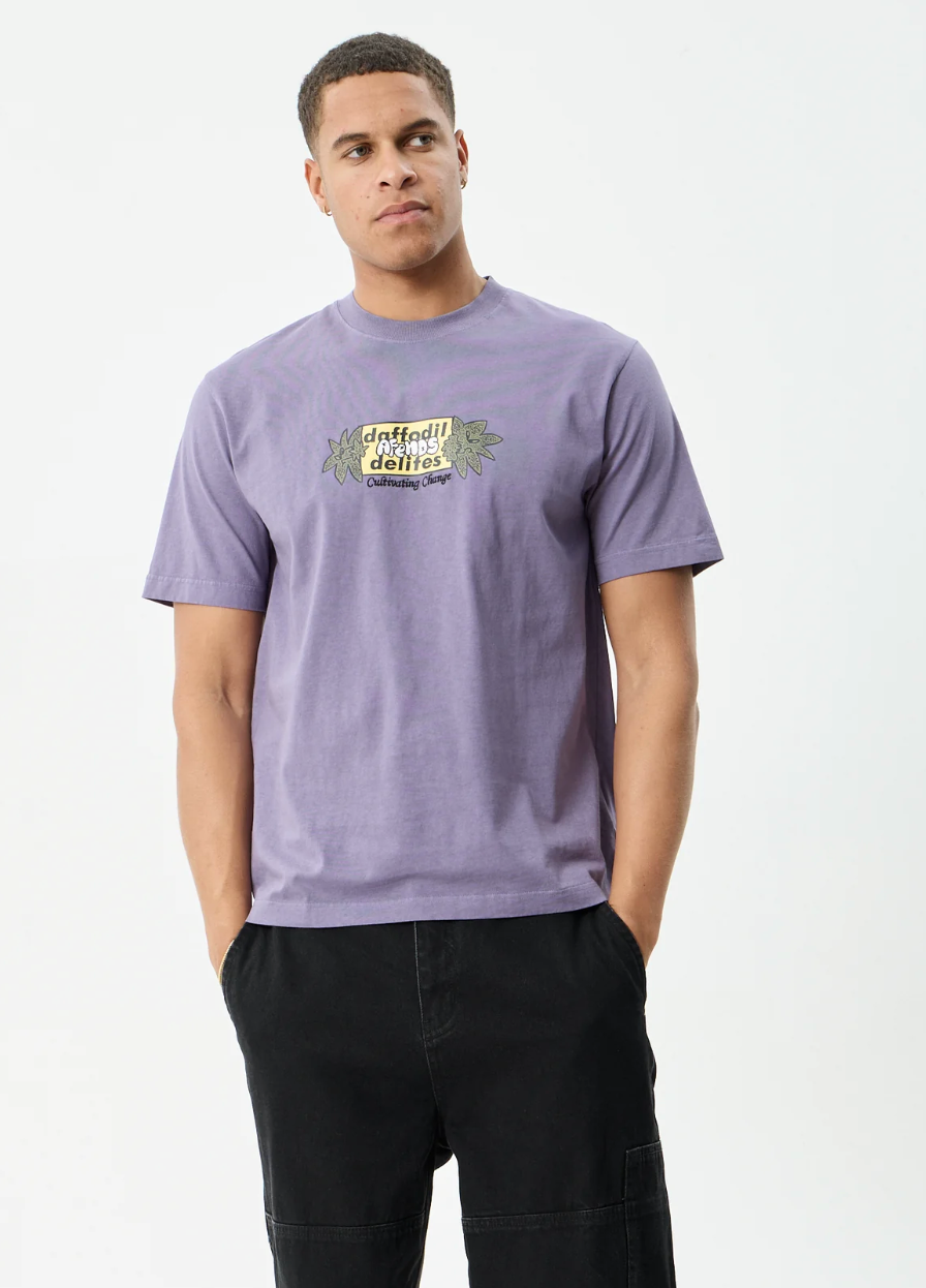Delites - Heavyweight Retro Boxy Tee | Afends