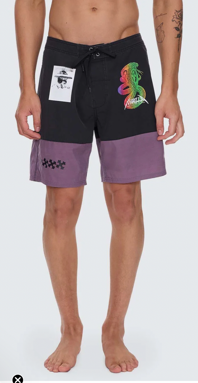 In The Cards Boardshort - Black | Thrills