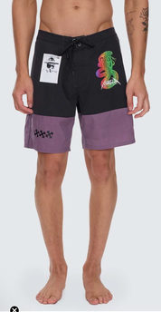 In The Cards Boardshort - Black | Thrills