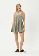 Jesse Mini Dress - Olive | Afends