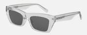 Solis - Gloss Crystal Clear Frame with Grey Lens | Carve
