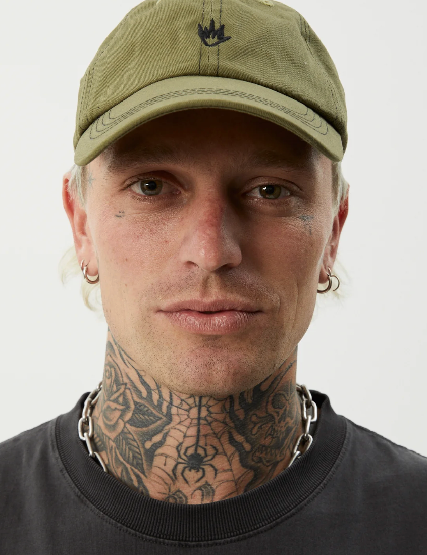 Core Six Panel Cap - Military | Afends