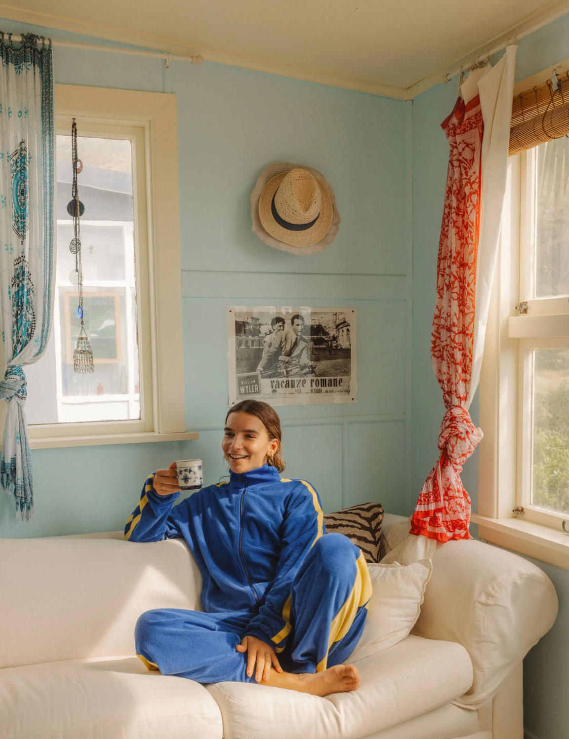 Après Surf Jacket in Blue & Yellow | Atmosea