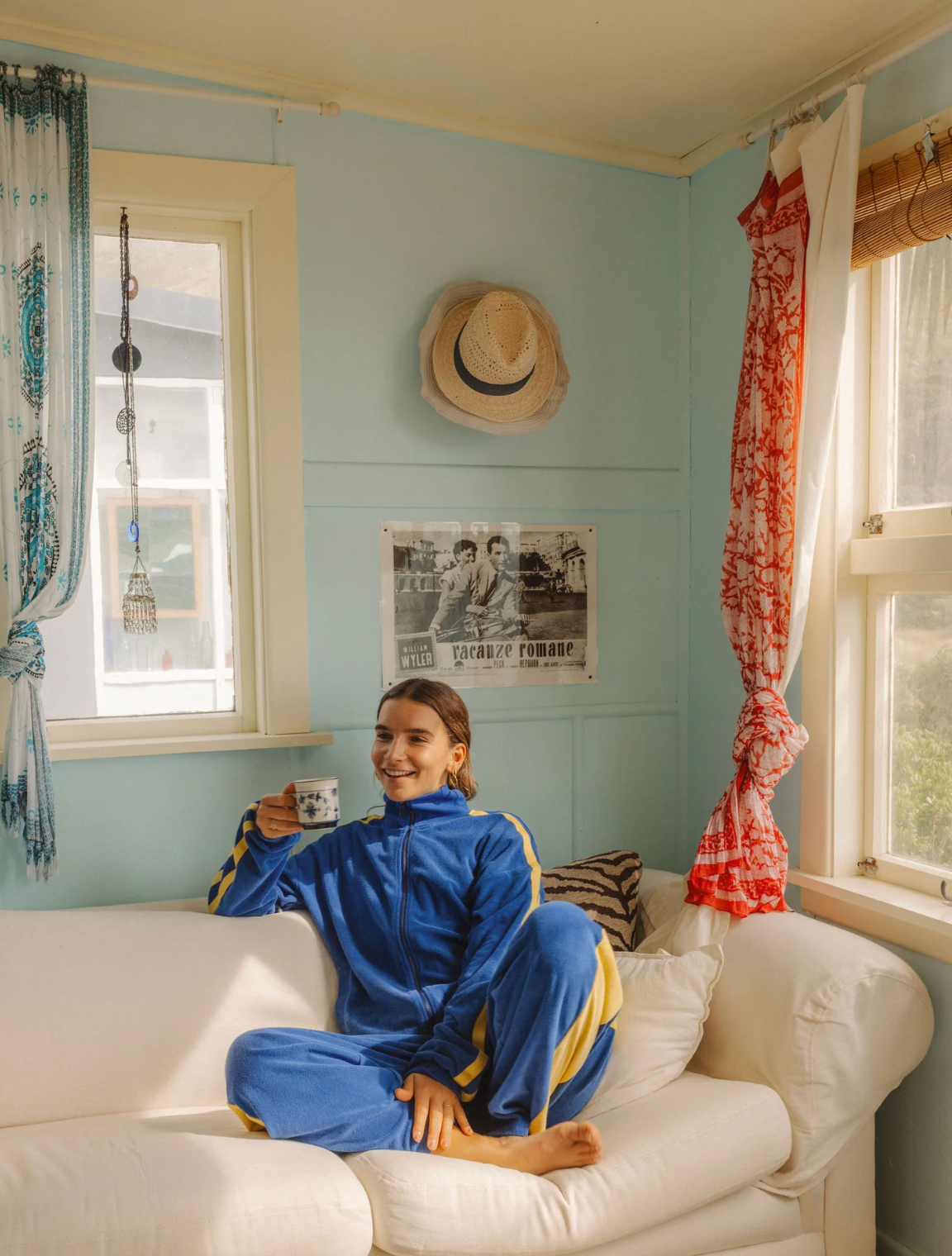 Après Surf Jacket in Blue & Yellow | Atmosea