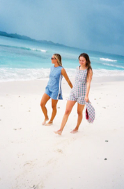 Sporty Dress - Blue Gingham | Atmosea