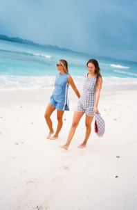 Sporty Dress - Blue Gingham | Atmosea