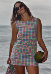 Play Dress in Fika Gingham | Atmosea
