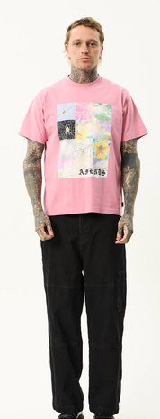 Sadworld- Heavyweight Boxy Tee Heavyweight Boxy Tee | Afends