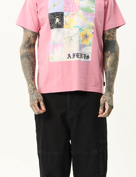 Sadworld- Heavyweight Boxy Tee Heavyweight Boxy Tee | Afends
