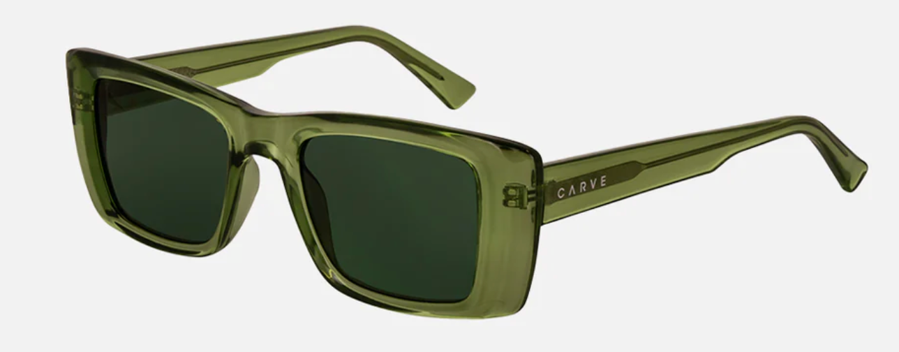 HEY HO Gloss crystal olive leaf- Green lens
