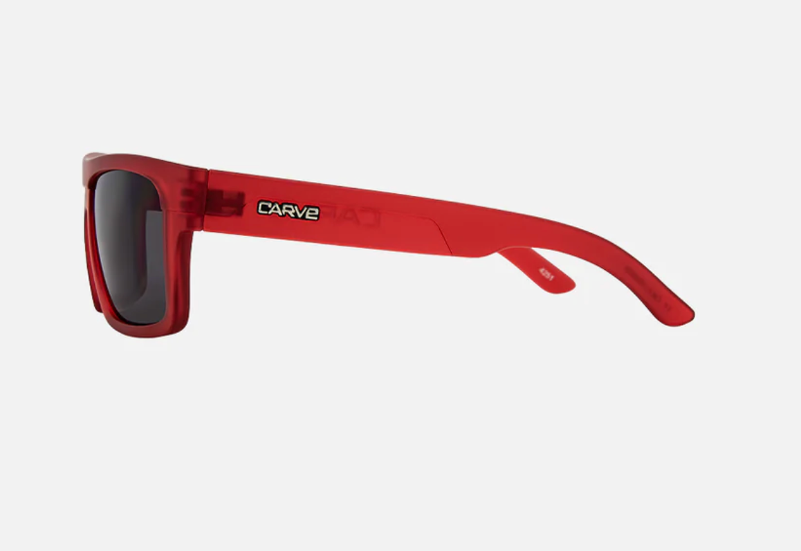 Volley Jr Translucent Cherry Red Frame  Sunglasses | Carve