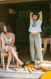 Patchwork Pant in Cottage Plaid