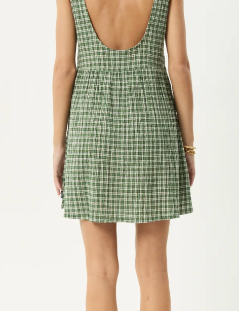 Base Jesse- Seersucker Mini Dress