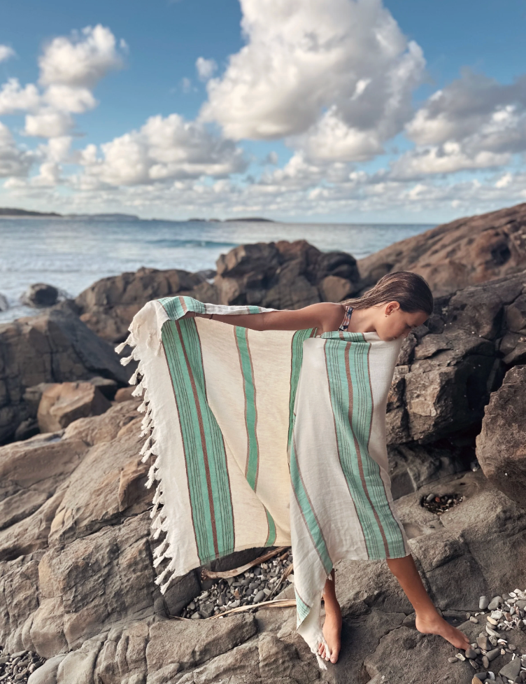 Stripe Turkish Towel | Salty Shadows