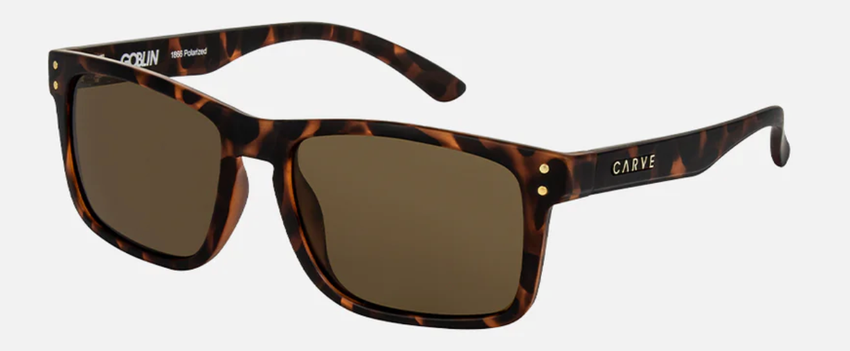 Goblin - Polarized Matte Tort Frame Sunglasses | Carve