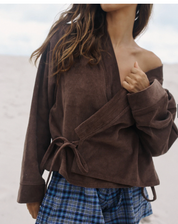 Amber Wrap Jacket | The Bare Road