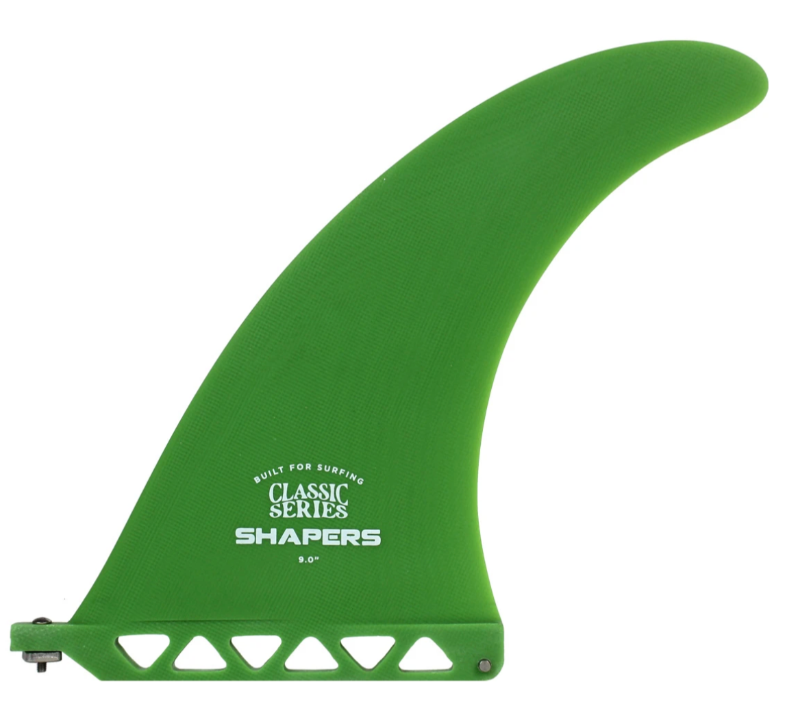9" Classic Series Longboard Fin | Shapers