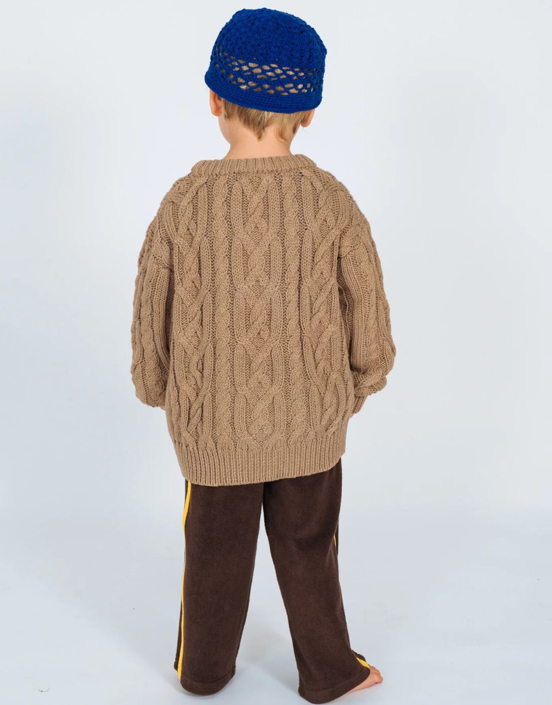 Mini Terry Pant in Choclate and Mango | Atmosea