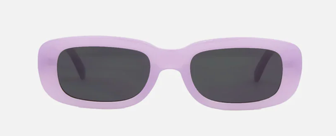 Lizzy - Gloss Translucent Lilac Grey Lens| Carve