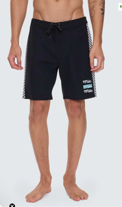 Excitment Boardshort - Washed Black | Thrills