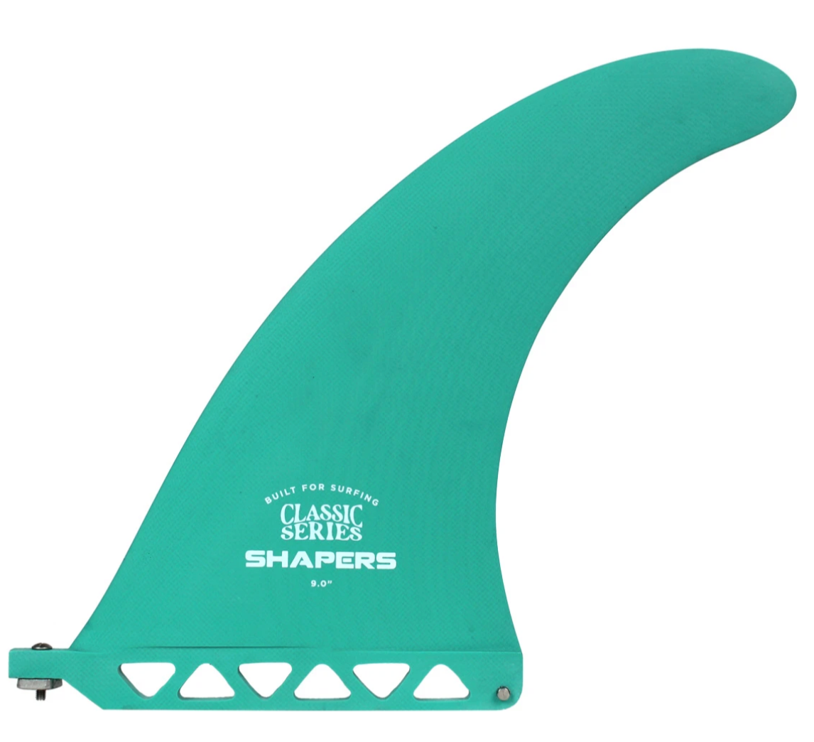 9" Classic Series Longboard Fin | Shapers