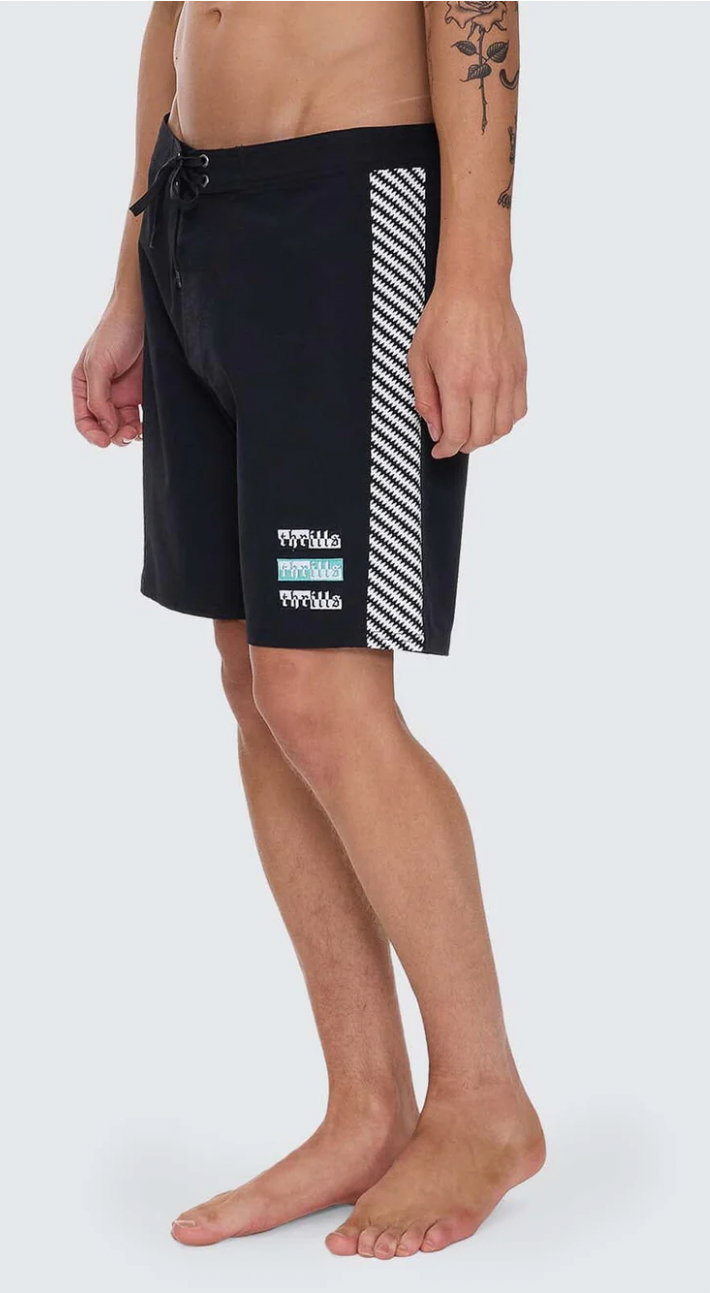 Excitment Boardshort - Washed Black | Thrills