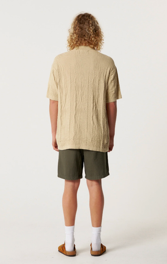 Rails Knit Shirt - Sand | The Critical Slide Society