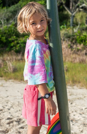 Mini Terry Towelling Shorts Strawberry | Atmosea