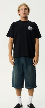 Dolfends- Boxy Tee Boxy Tee Black | Afends