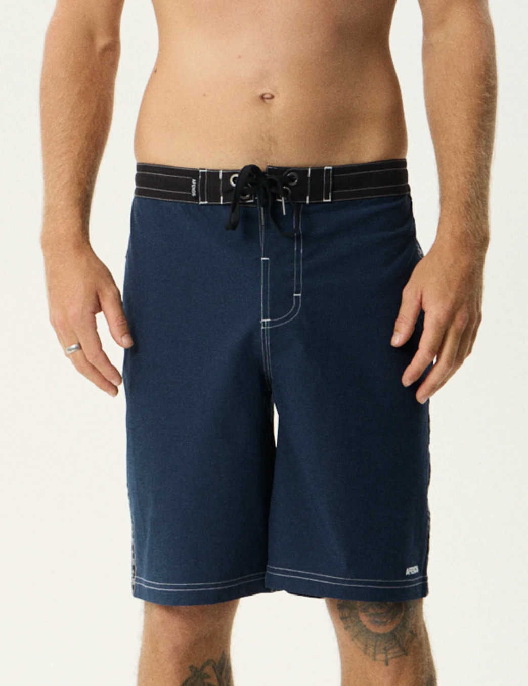 The Wreck Fixed Waist Boardshort 20" Navy | Afends