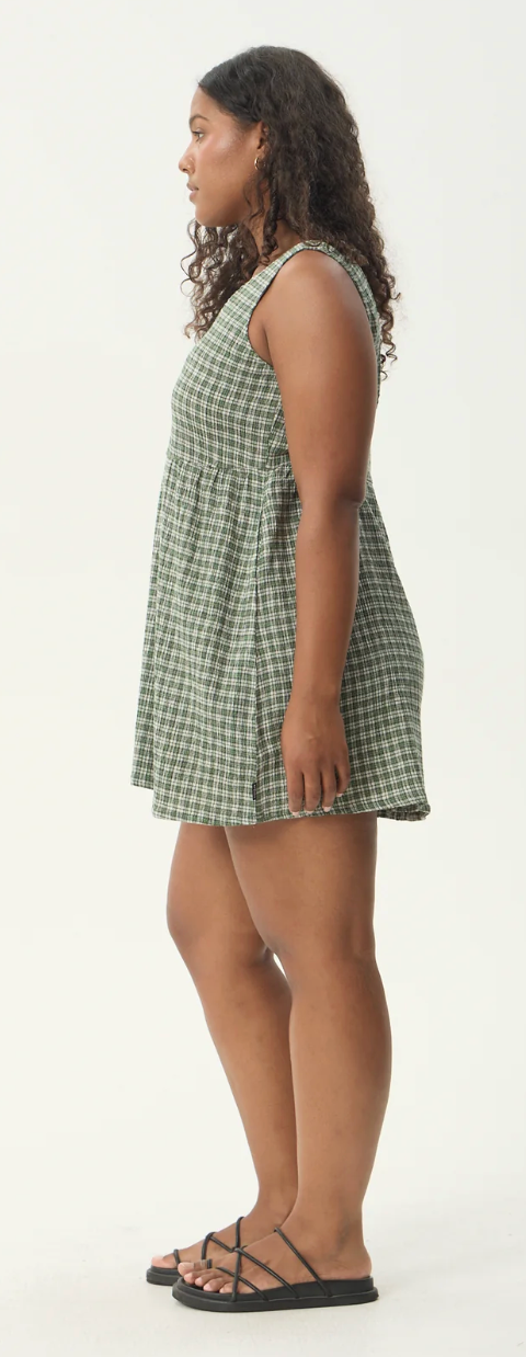 Base Jesse- Seersucker Mini Dress