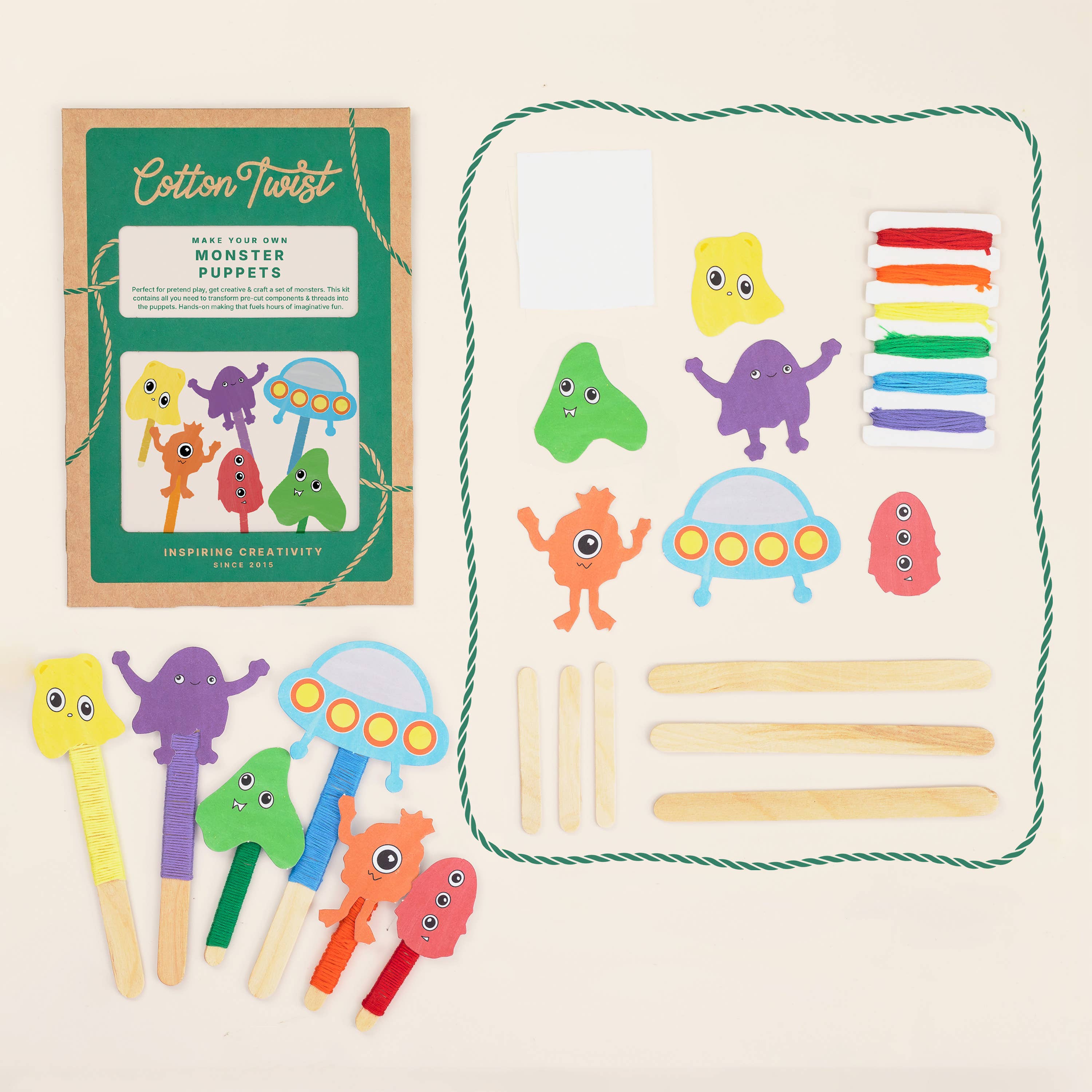 Make Your Own Monster Puppets
