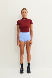 Low Rider Rashguard - Merlot